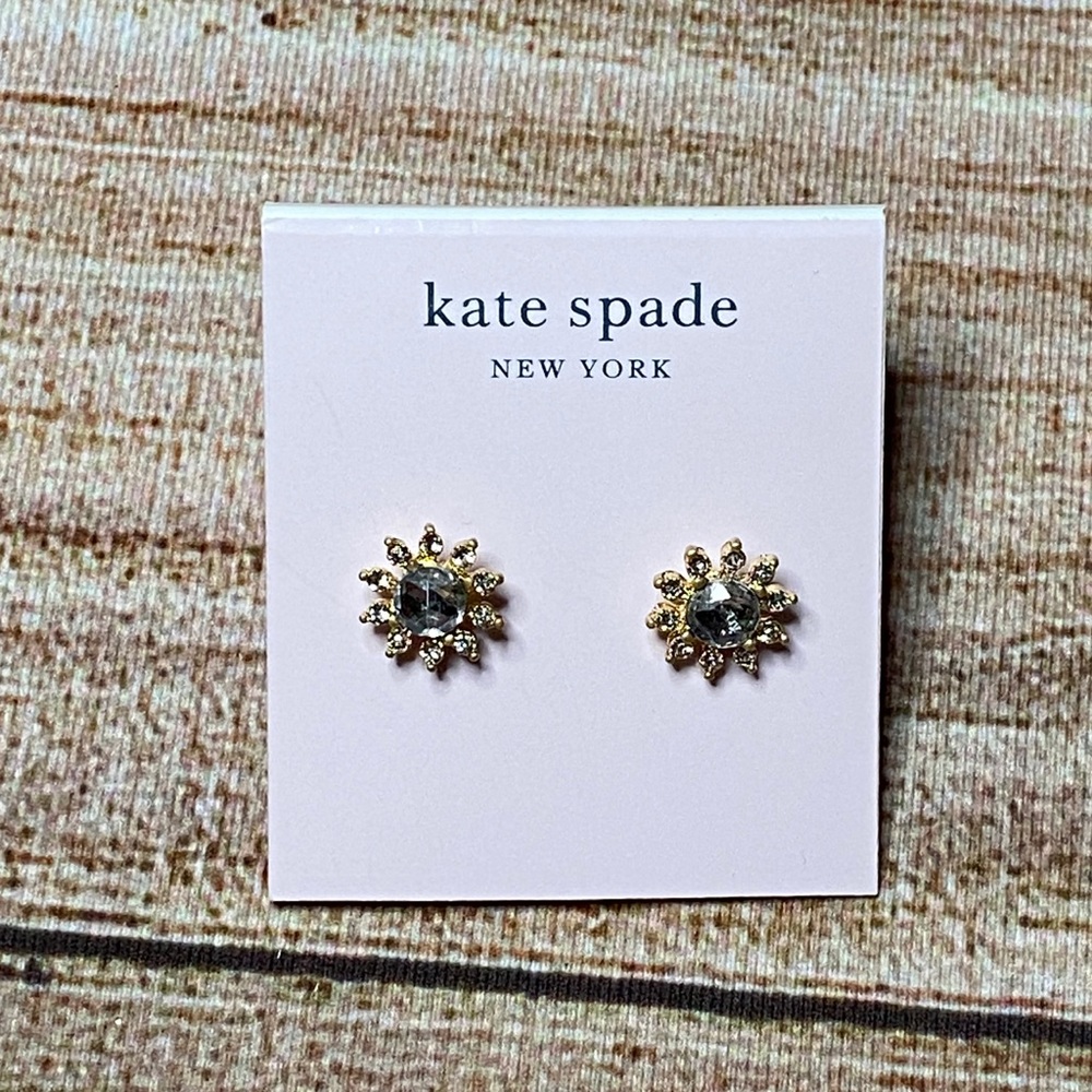 Kate Spade NWT “Second Nature” Reversible Earrings
